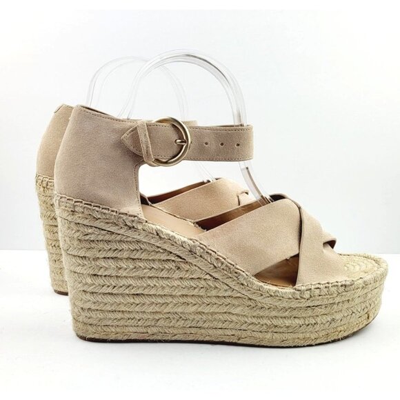 Marc Fisher‎ Women's Lamari Espadrille Wedge Sandal - Size 11 - Picture 2 of 8